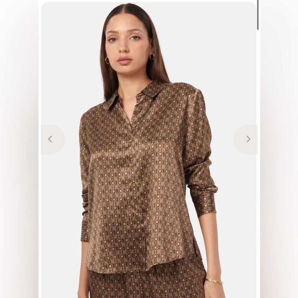 Cami NYC Geometric Print Blouse